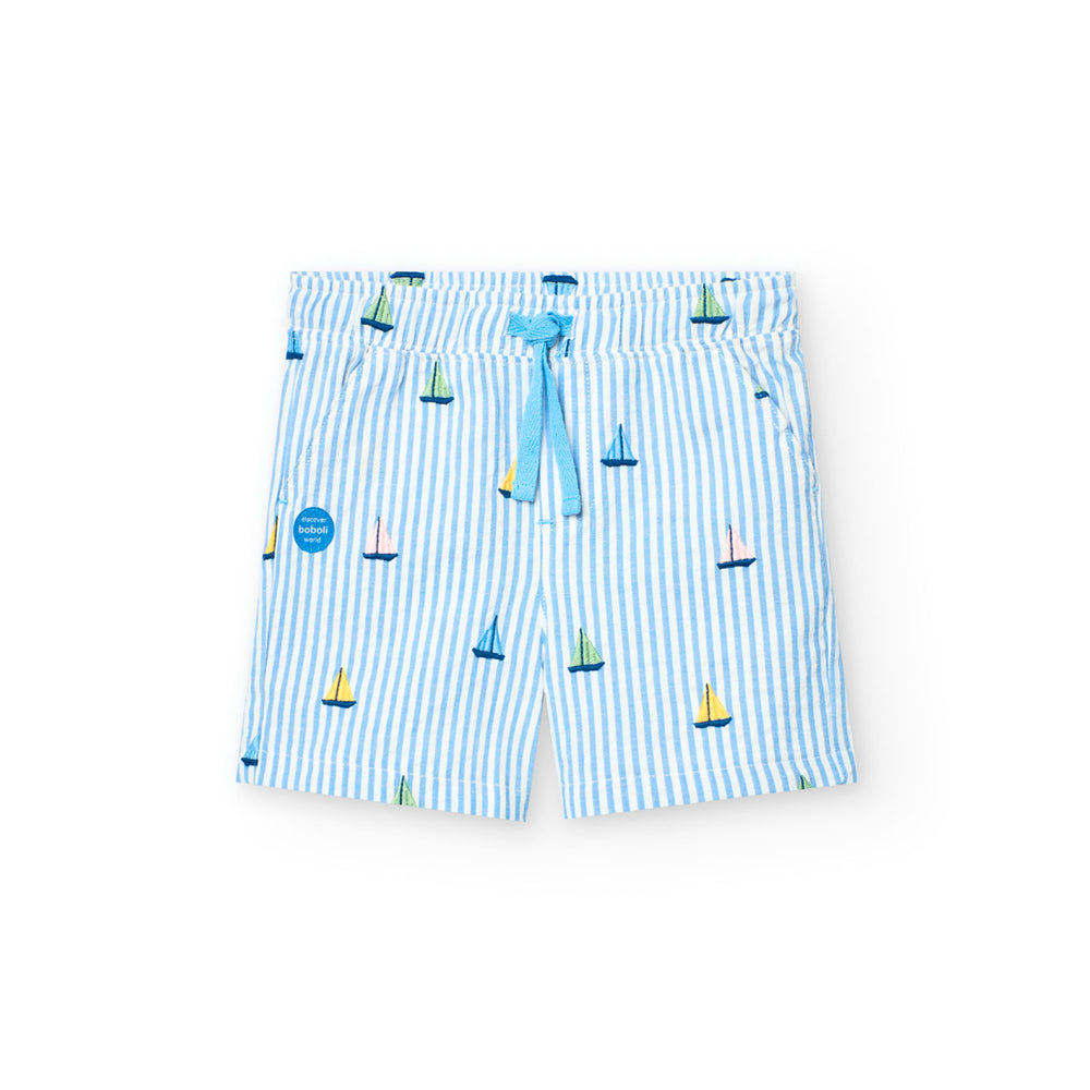 Conj. Polo Piqué Y Bermudas Popelin