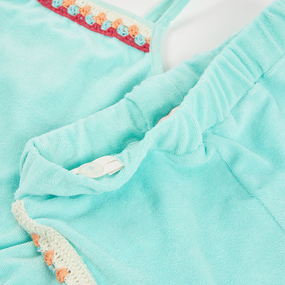 Conjunto rizo de niña