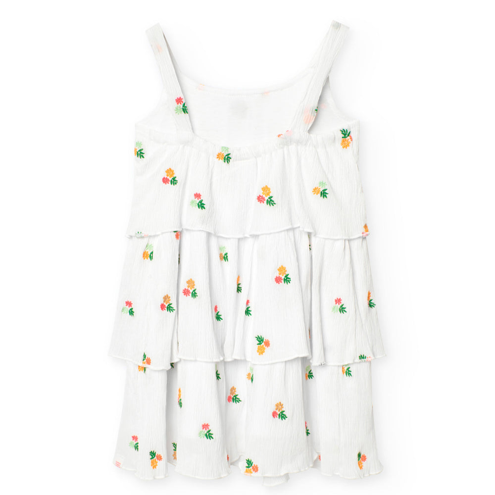Vestido Bambula Flores De Niña