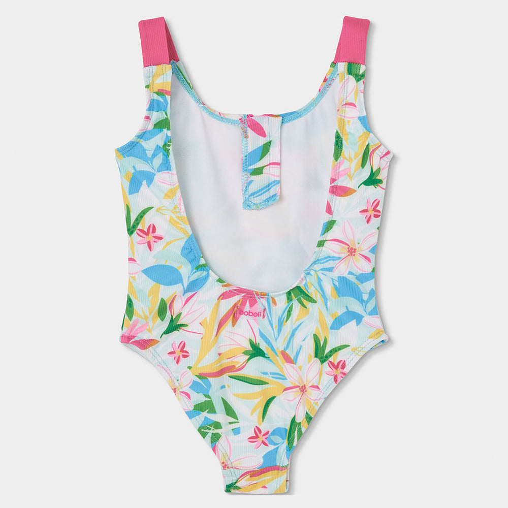 Bañador poliamida flores
