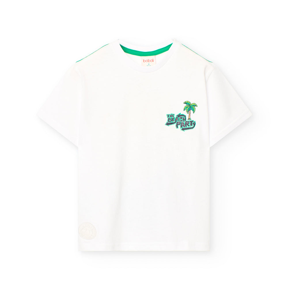 Conj. Camiseta Punto Y Bañador Tejido Reciclado