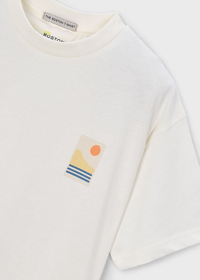 Camiseta m/c paisaje