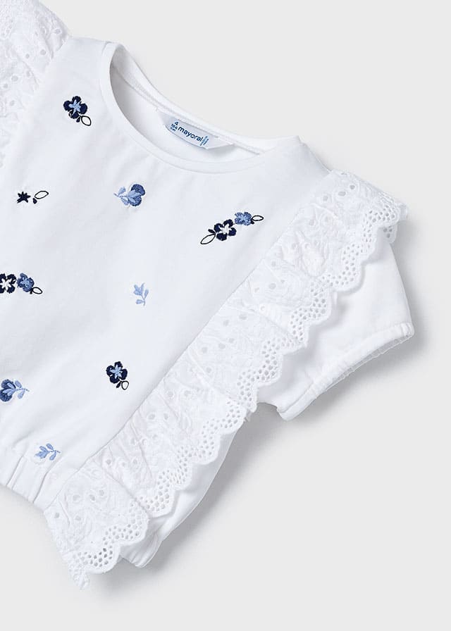Camiseta m/c volante