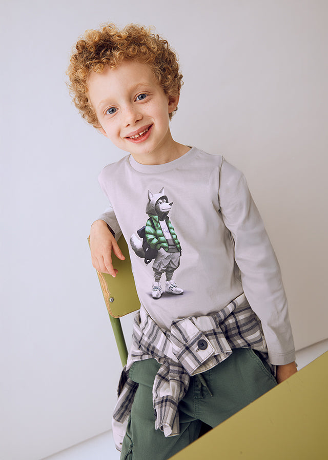 Camiseta m/l wolf