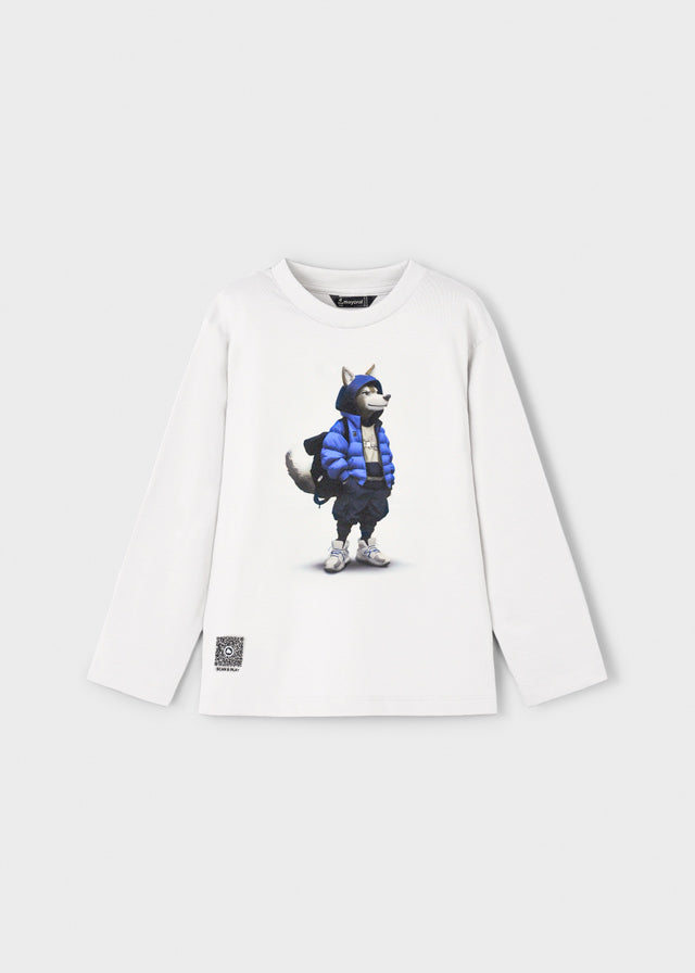 Camiseta m/l wolf