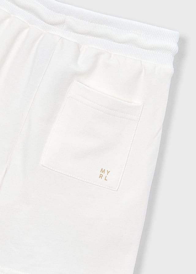 Conj. Camiseta m/c print posicionad y Bermuda felpa basica