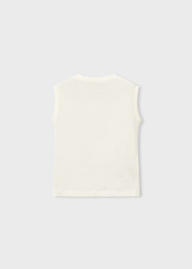 Conj. Camiseta tirantes y Bañador bermuda estampado