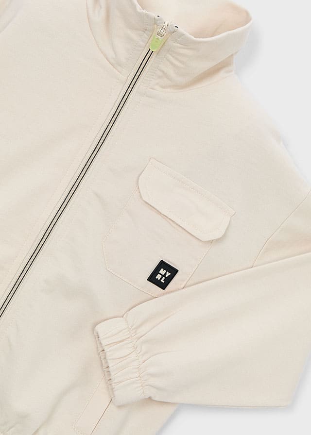 Conj. Canguro combinado y Pantalon cremalleras