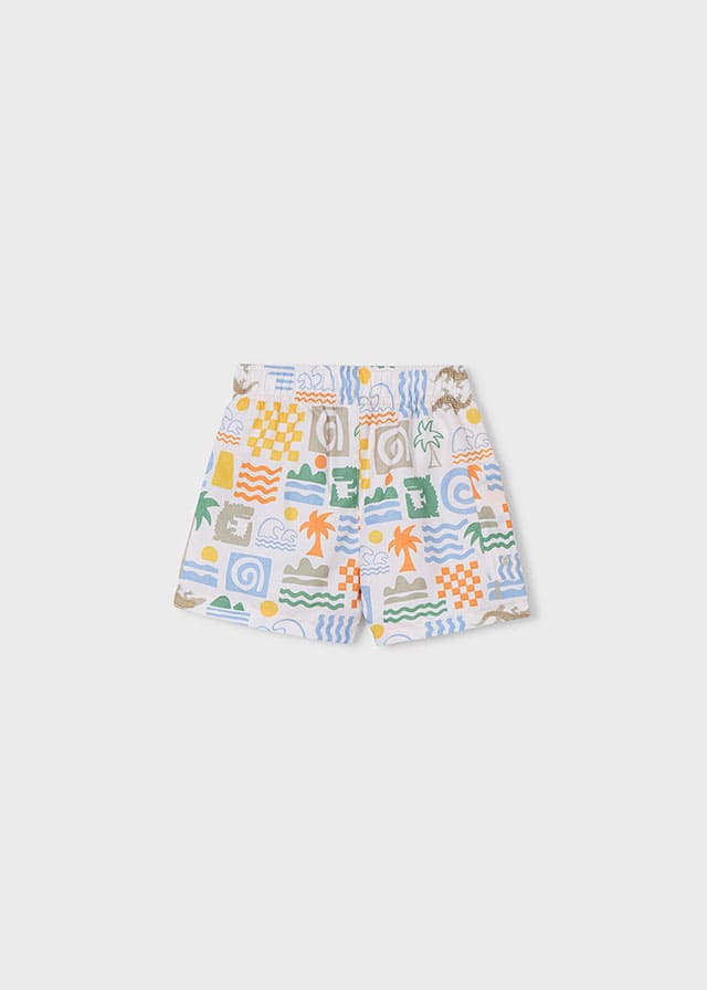 Conj. Set 2 camisetas y Bañador Bermuda Estampado