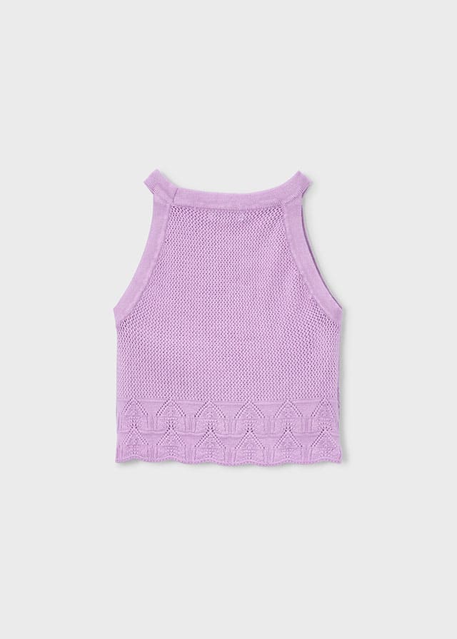 Conj. Top tricot y Pantalon corto tricot