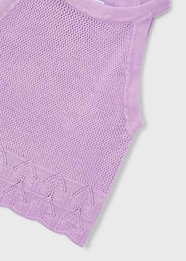 Conj. Top tricot y Pantalon corto tricot