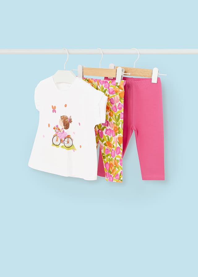 Conj. leggings 3 piezas