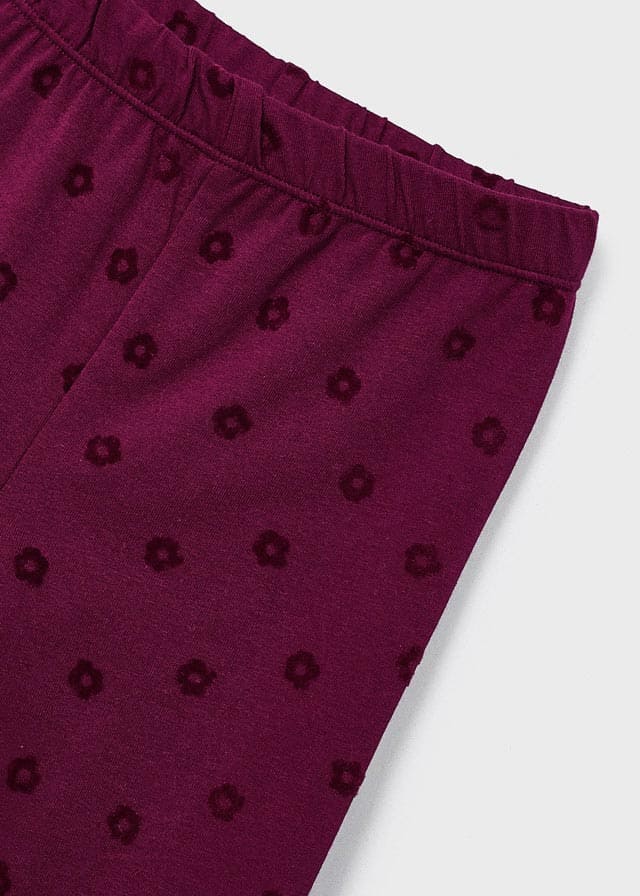 Conj. leggings flock