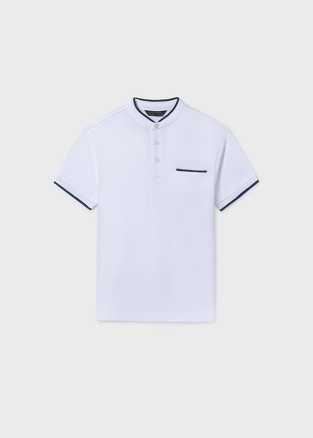 Polo m/c cuello mao