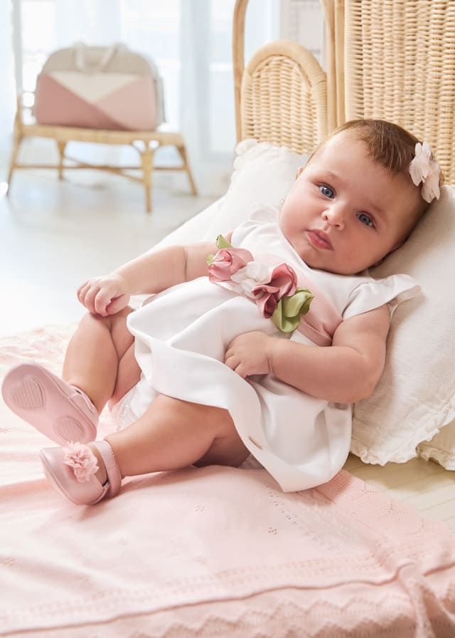 Vestido mikado