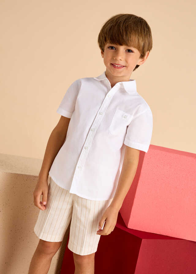 Camisa m/c suiting