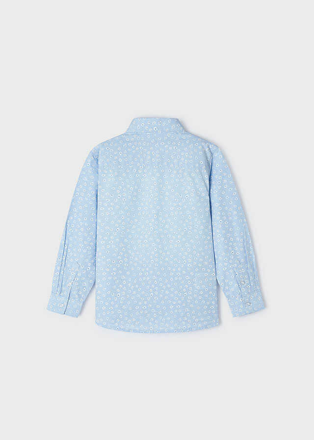 Camisa m/l estampada