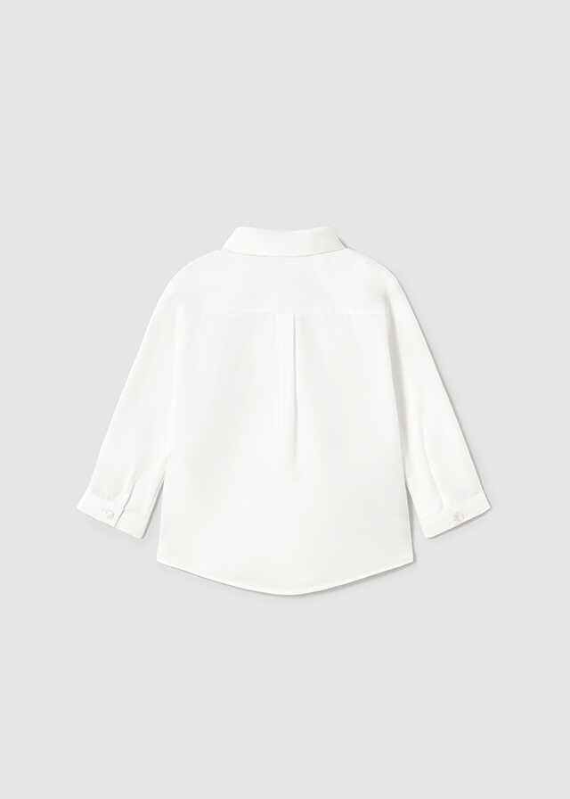 Camisa m/l pajarita
