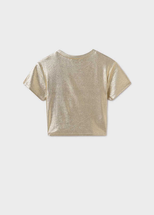 Camiseta m/c canale metalizad