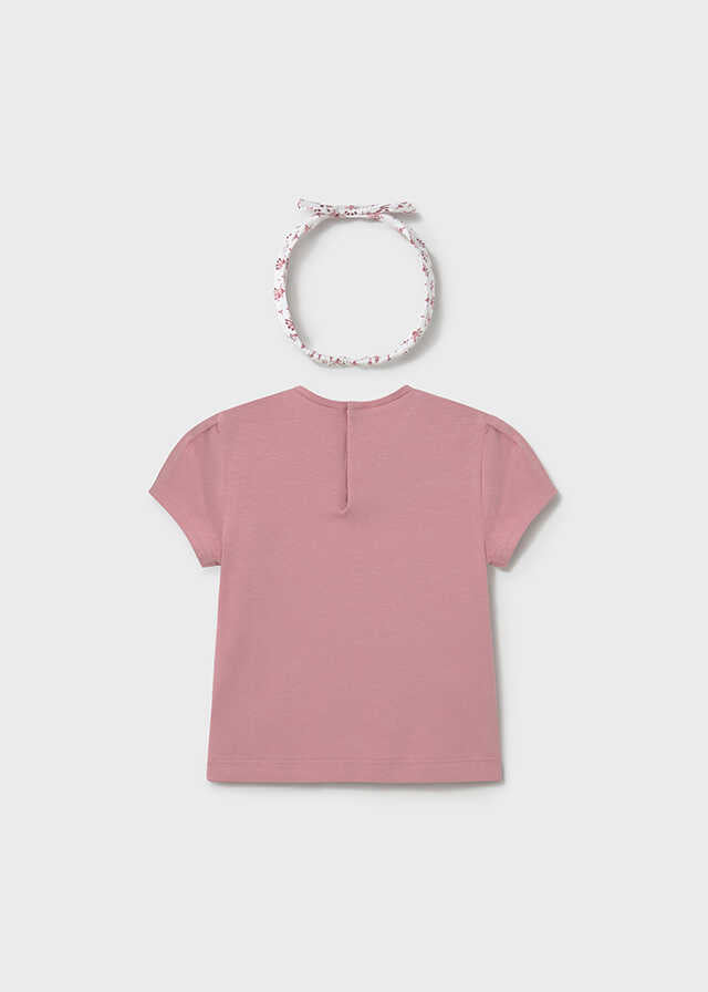 Camiseta m/c con diadema