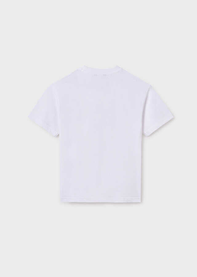Camiseta m/c embossed