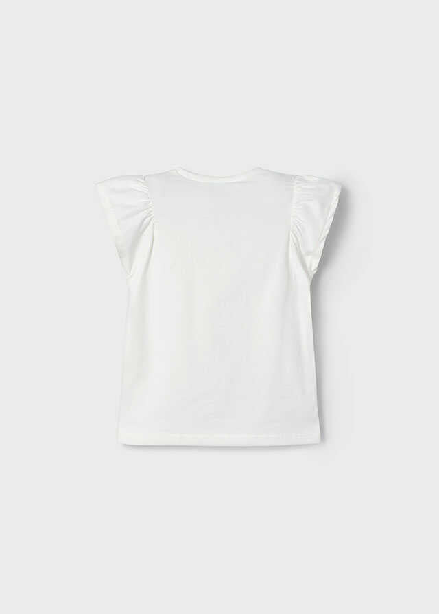 Camiseta m/c flor