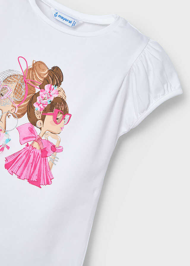 Camiseta m/c muñecas