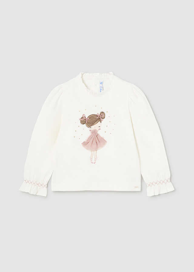 Camiseta m/l vestir