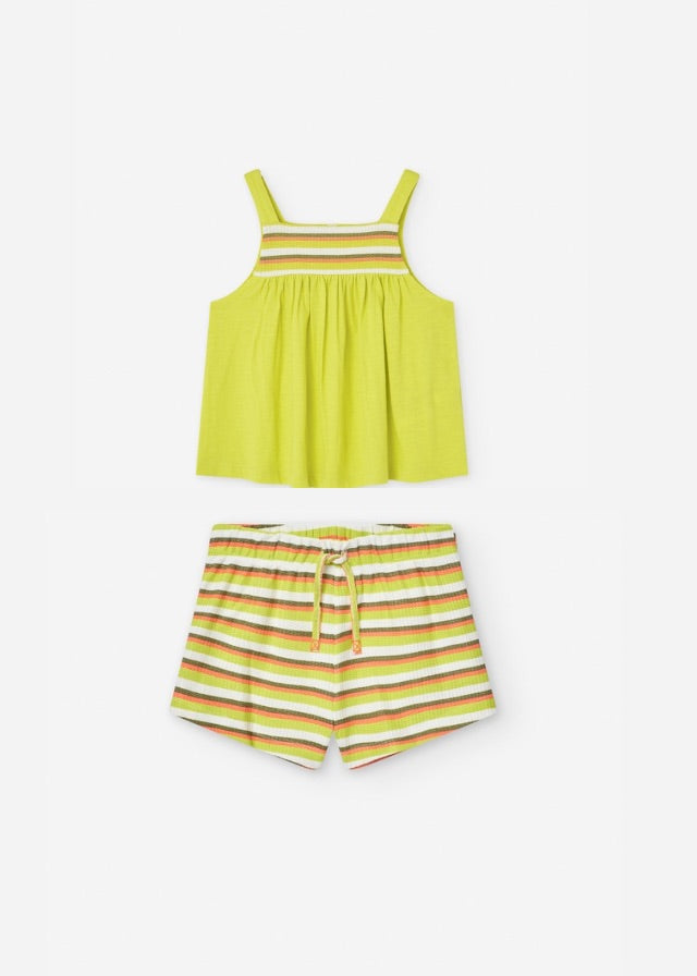 CONJ. TSHIRT JERSEY Y SHORT KNIT