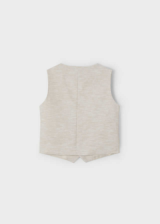 Chaleco lino suiting