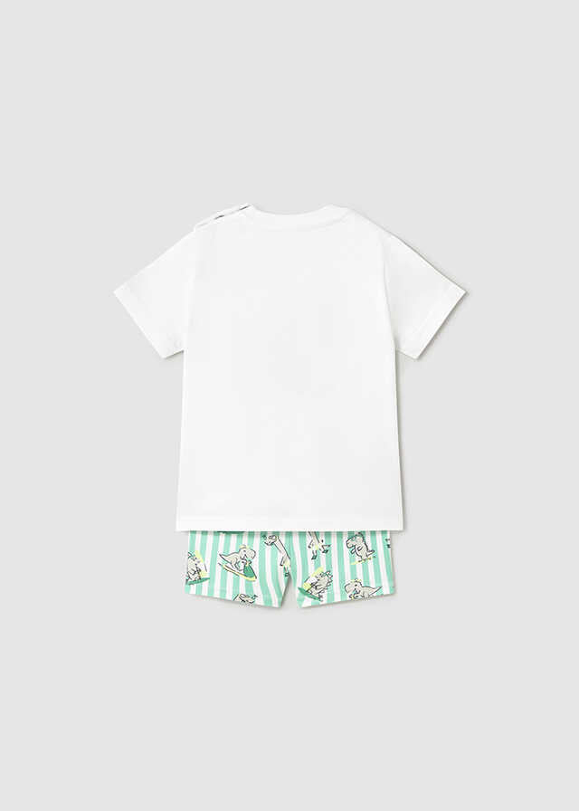 Conj. bañador camiseta