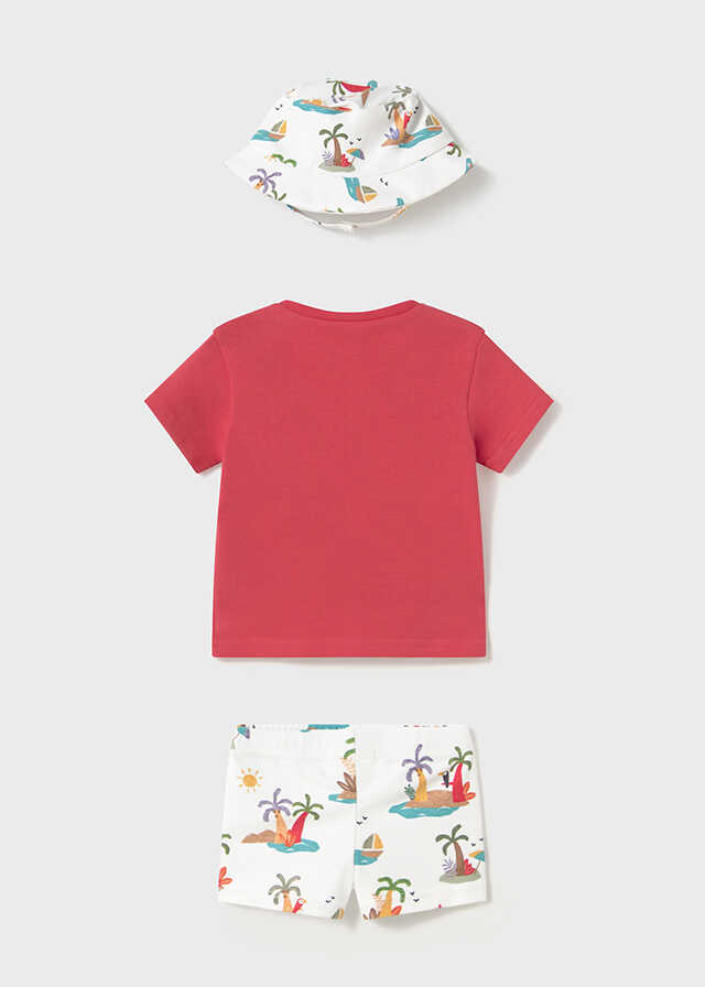 Conj. baño con gorro