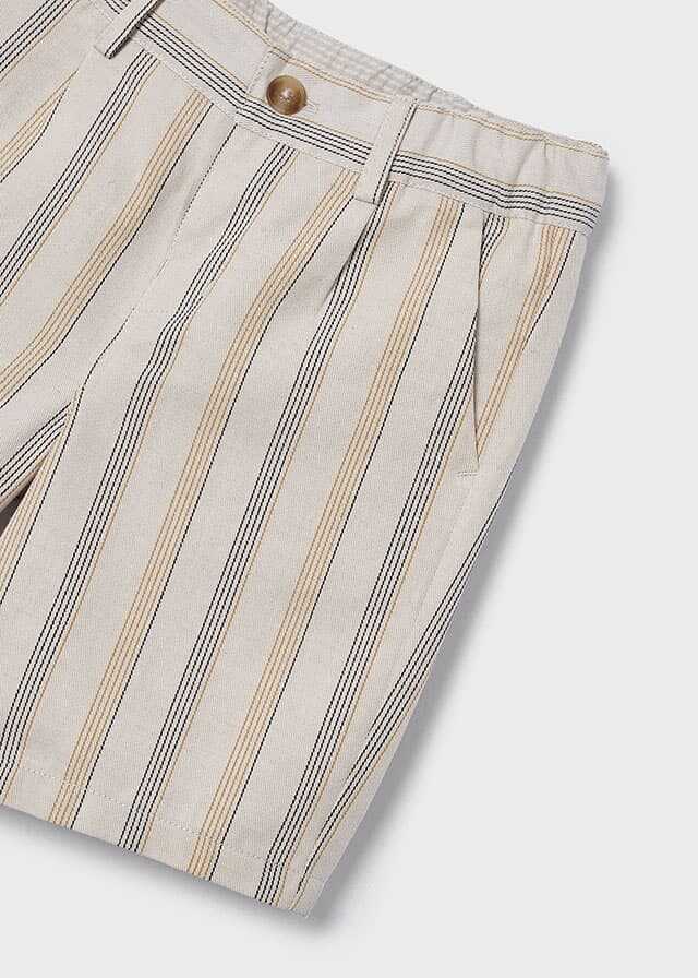 Conj. bermuda lino suiting