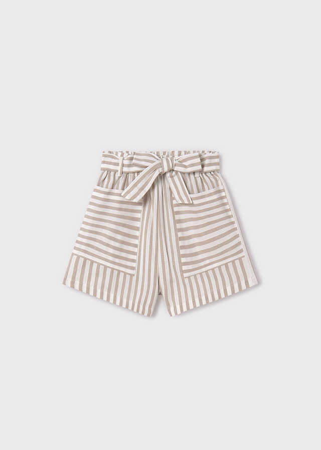 Conj. Bluson y Pantalon corto rayas