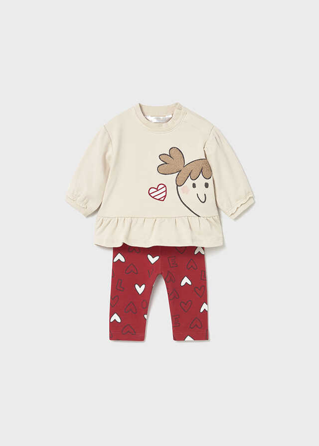Conj. leggings 4 piezas