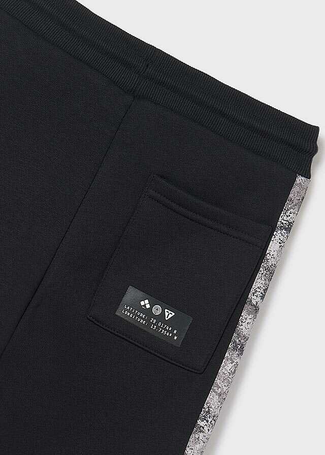 Conj. Pullover estampado y Pantalon contraste plana