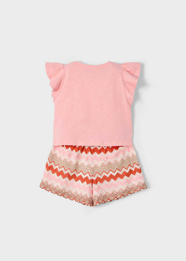 Conj. short punto fantasia