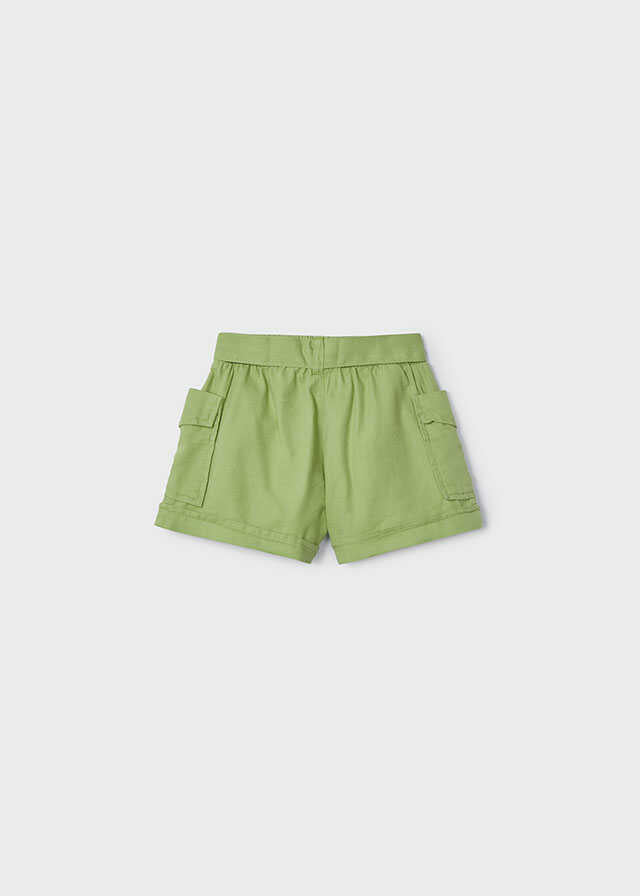 Pantalon corto algodon tencel