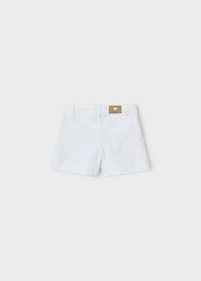 Pantalon corto sarga