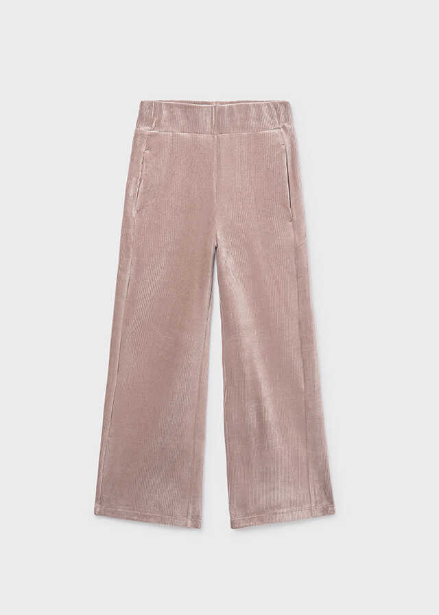 Pantalon largo punto pana