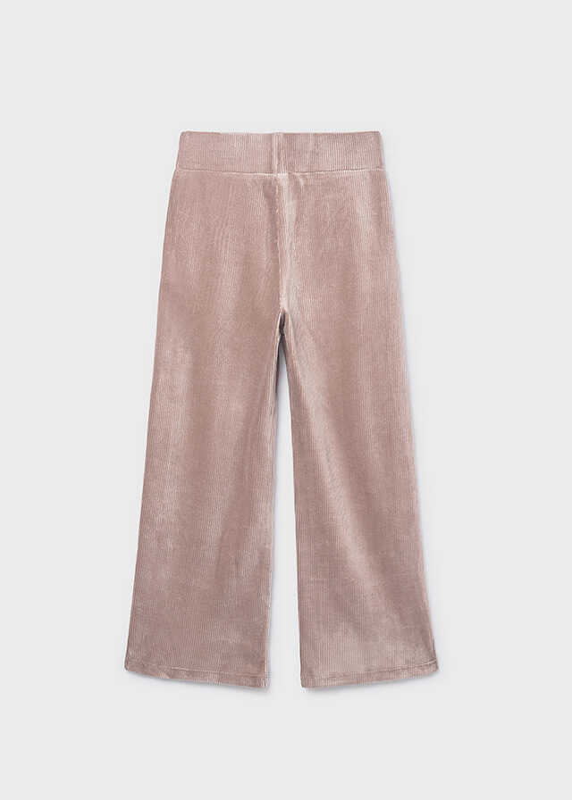 Pantalon largo punto pana