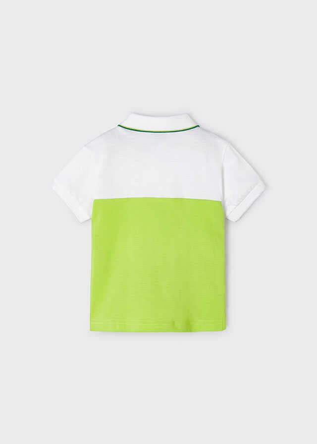 Polo m/c embossed