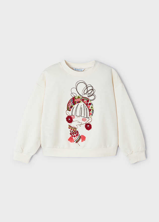 Pullover bordado
