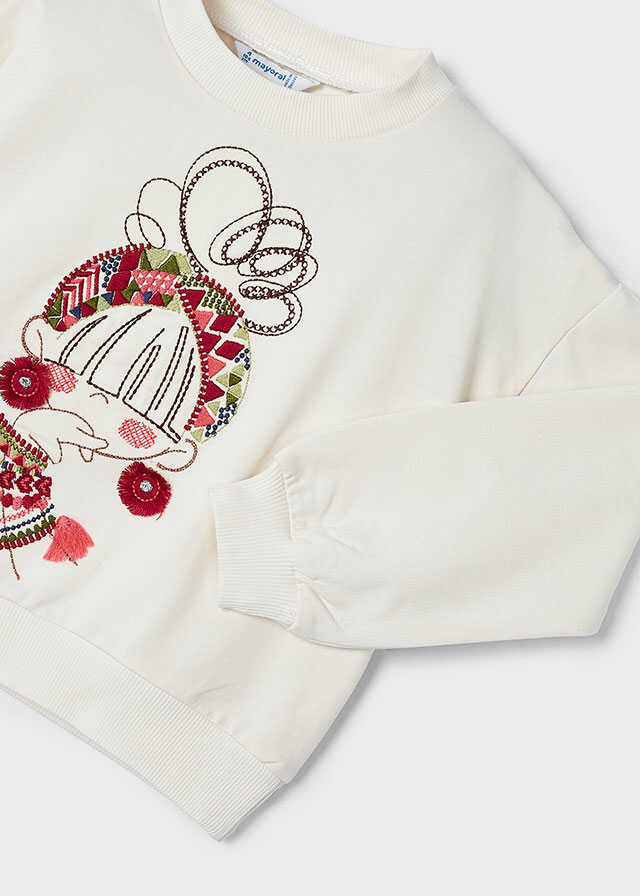 Pullover bordado