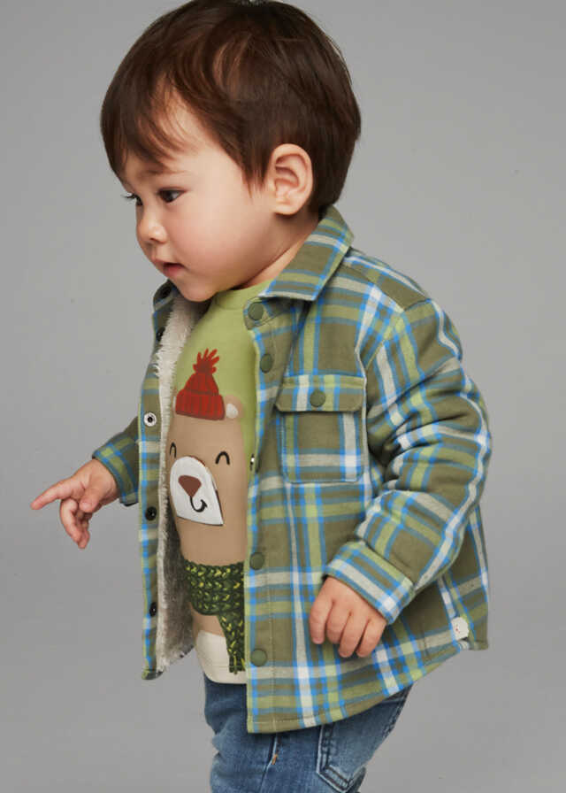 Sobrecamisa punto jacquard