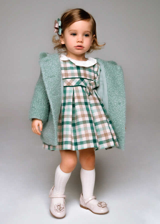 Vestido cuadros