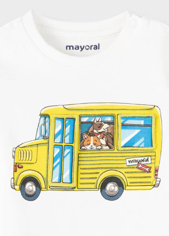 Camiseta m/l play autobus