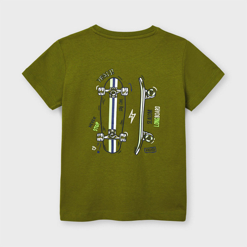 Camiseta m/c never stop