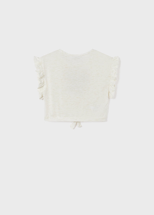 Camiseta m/c flores