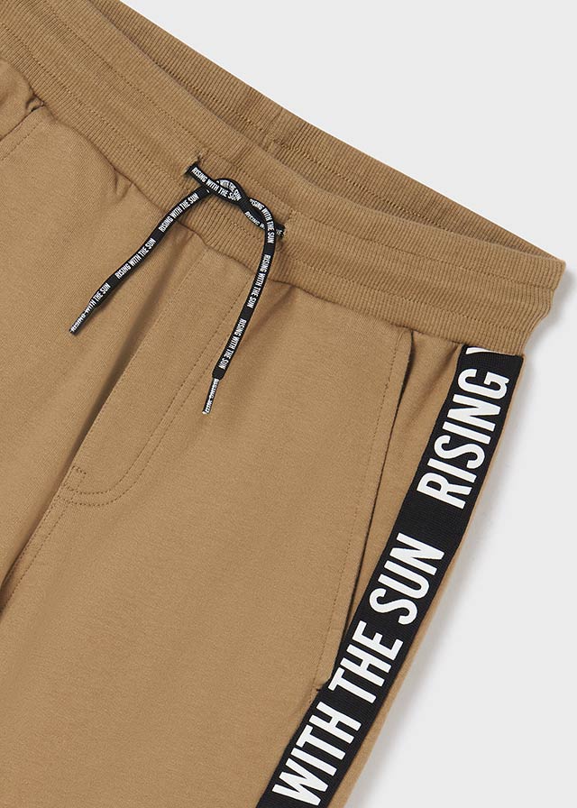 Pantalon felpa cintas